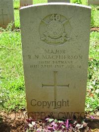 Dar Es Salaam War Cemetery - MacPherson, Robert Naismyth